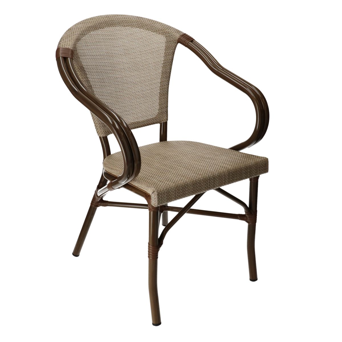 DL STAR C Natural design, vintage Tessil insert outdoor chair